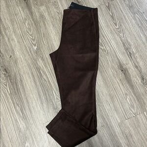 Ann Taylor Chocolate Suede Pants
